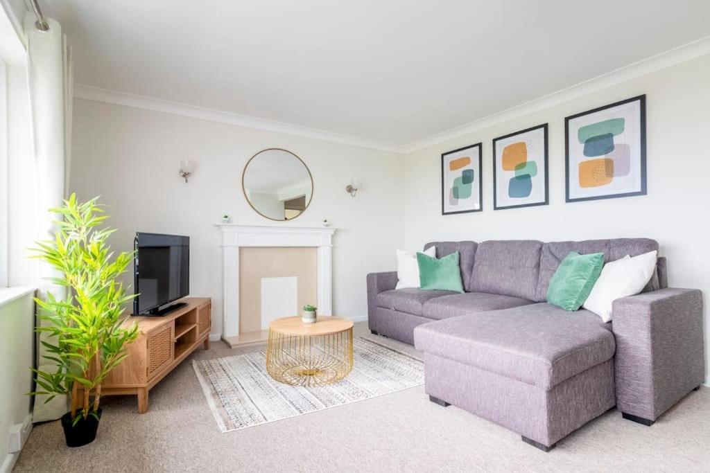 Panoramic Sea View Apartment Sleeps 4-Free Parking Bournemouth Esterno foto